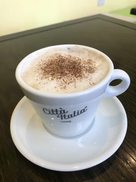 Cappuccino - Japanese dish at Iyasaka Cafe