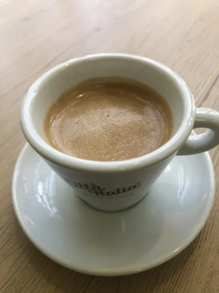 Flat White - Japanese dish at Iyasaka Cafe