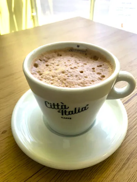 Hot Chocolate (Non caffeine) - Japanese dish at Iyasaka Cafe