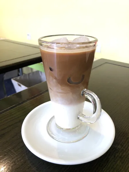 Iced Americano - Japanese dish at Iyasaka Cafe