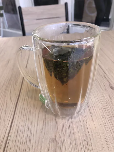 Mint Tea (Non caffeine) - Japanese dish at Iyasaka Cafe